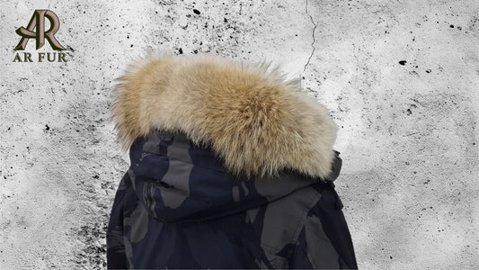 Fur trim replacement compatible with Canada Goose jacket 2