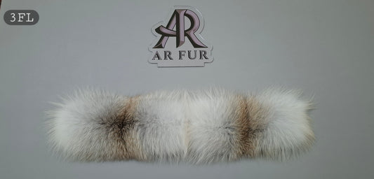 Genuine Artic Fox Fur trim replacement compatible with Canada Goose jacket FL 3