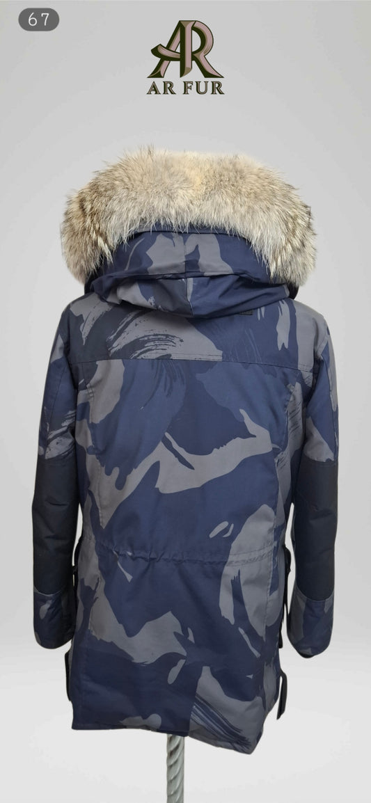 Genuine Coyote Fur trim replacement compatible with Canada Goose jacket 67