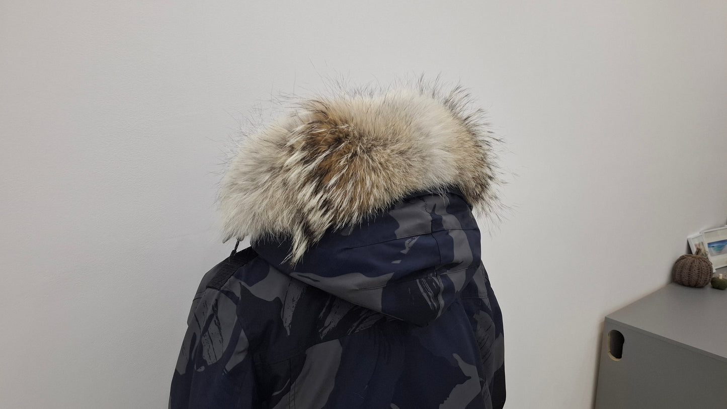 Fur trim replacement compatible with Canada Goose jacket 4D