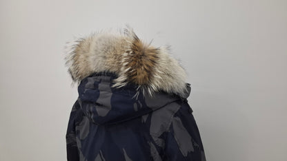 Fur trim replacement compatible with Canada Goose jacket 4D