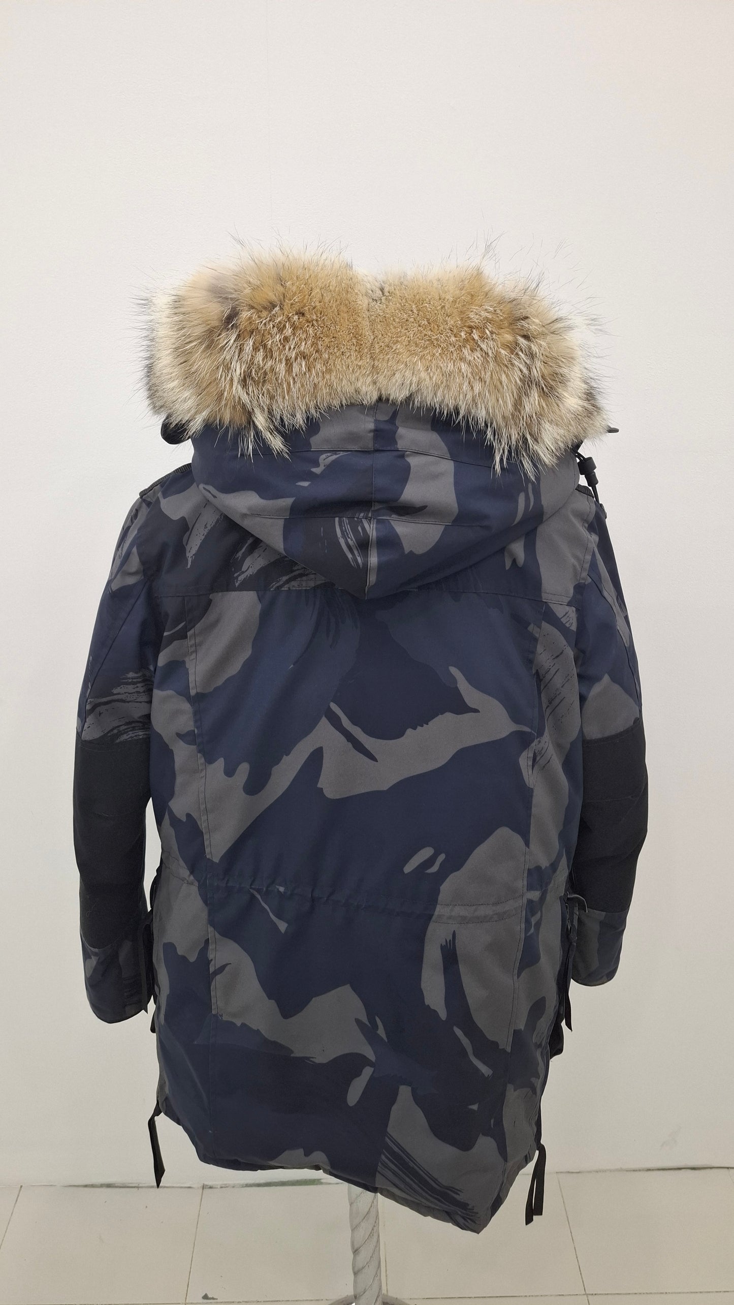 Genuine coyote fur trim replacement - compatible with Canada Goose jacket 5D