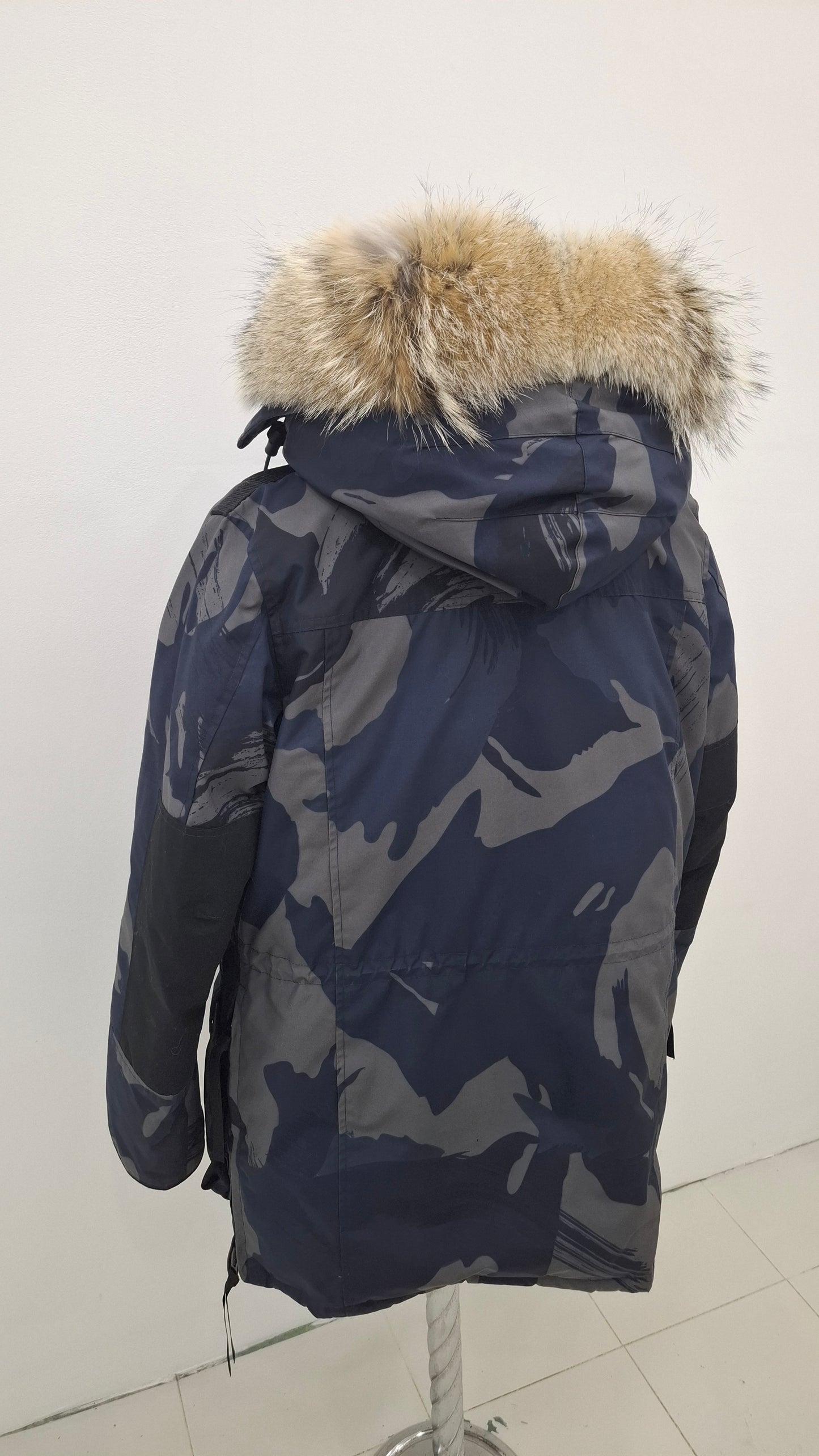 Genuine coyote fur trim replacement - compatible with Canada Goose jacket 5D