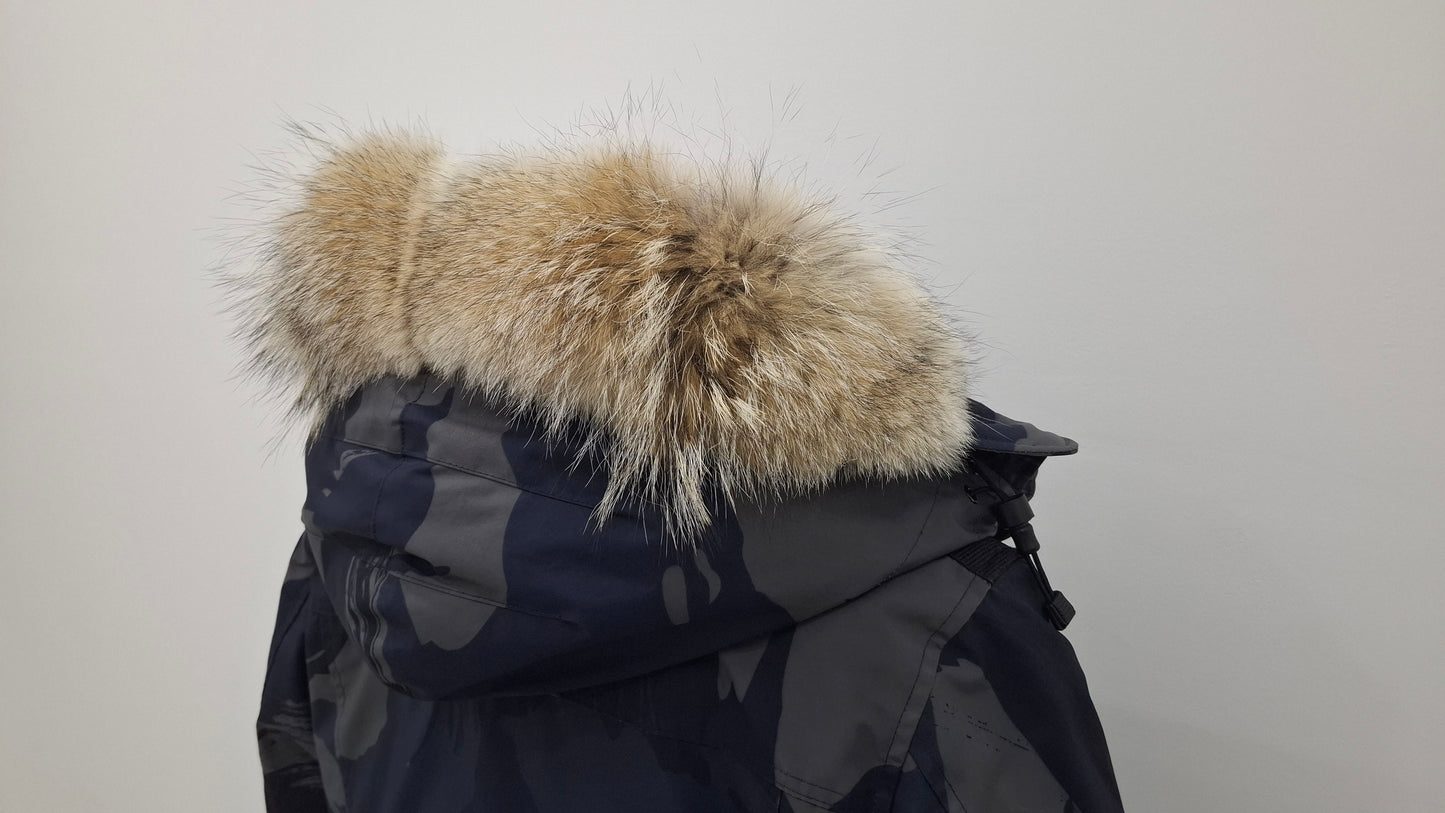 Genuine coyote fur trim replacement - compatible with Canada Goose jacket 5D