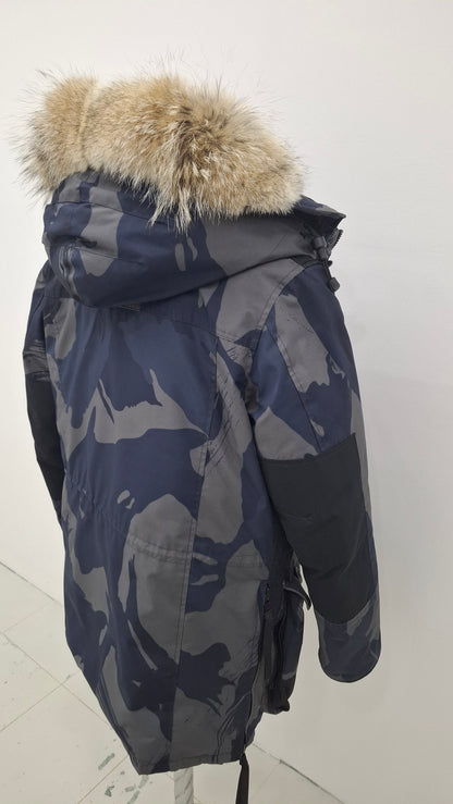 Genuine coyote fur trim replacement - compatible with Canada Goose jacket 5D