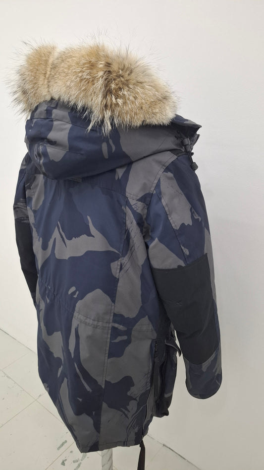 Genuine coyote fur trim replacement - compatible with Canada Goose jacket 5D