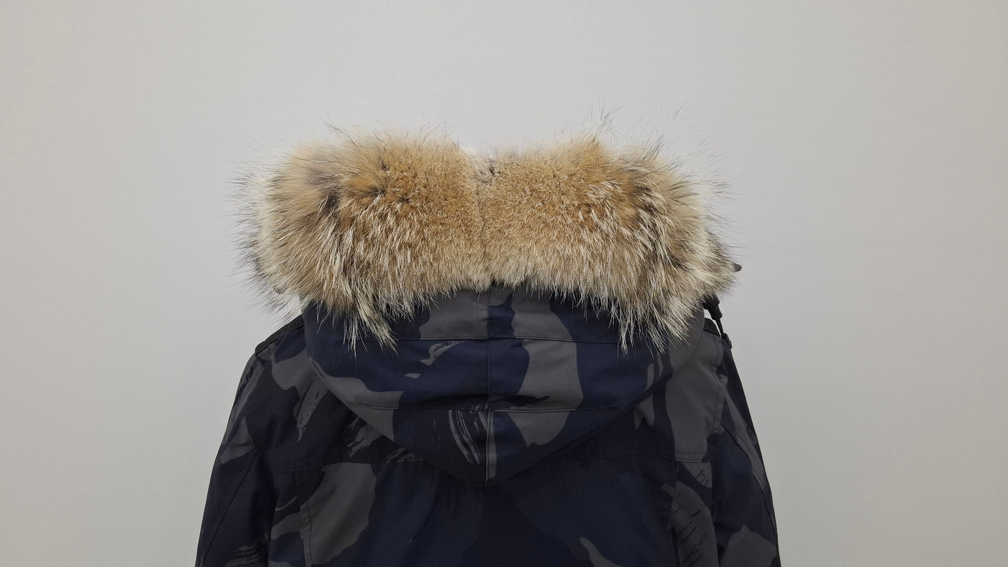 Genuine coyote fur trim replacement - compatible with Canada Goose jacket 5D