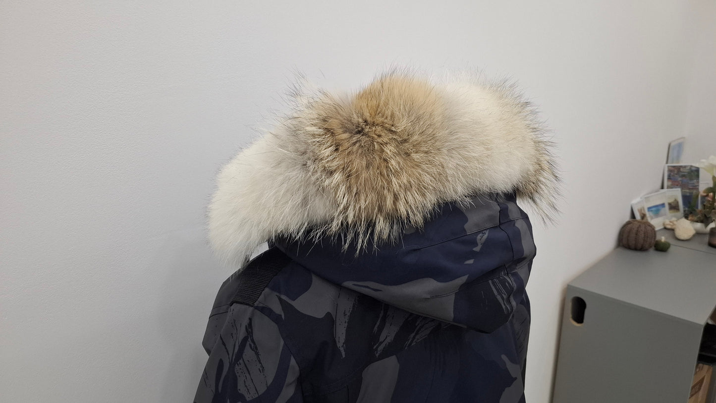 Genuine coyote fur trim replacement - compatible with Canada Goose jacket 6