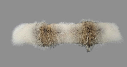 Genuine coyote fur trim replacement - compatible with Canada Goose jacket 6