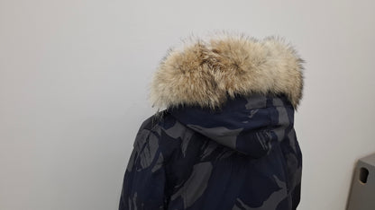 Genuine coyote fur trim replacement - compatible with Canada Goose jacket 8