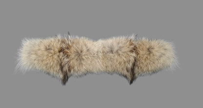 Genuine coyote fur trim replacement - compatible with Canada Goose jacket 8