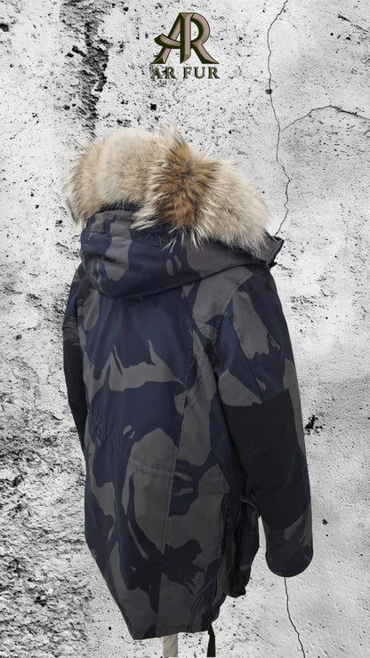 Fur trim replacement compatible with Canada Goose jacket 5