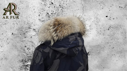 Fur trim replacement compatible with Canada Goose jacket 5
