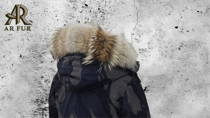 Fur trim replacement compatible with Canada Goose jacket 5