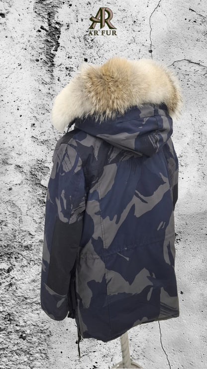 Fur trim replacement compatible with Canada Goose jacket 4