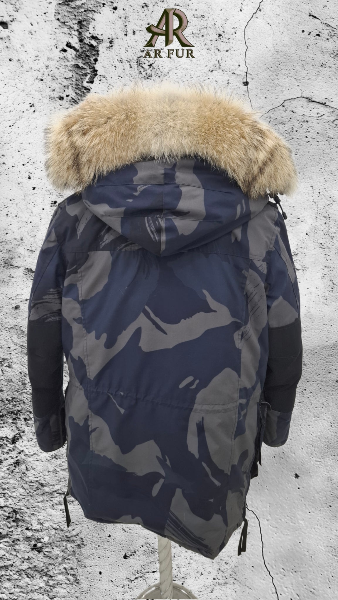 Fur trim replacement compatible with Canada Goose jacket 3