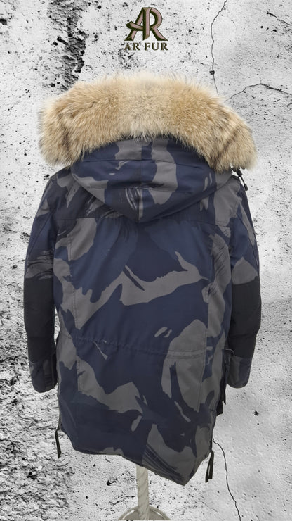 Fur trim replacement compatible with Canada Goose jacket 3