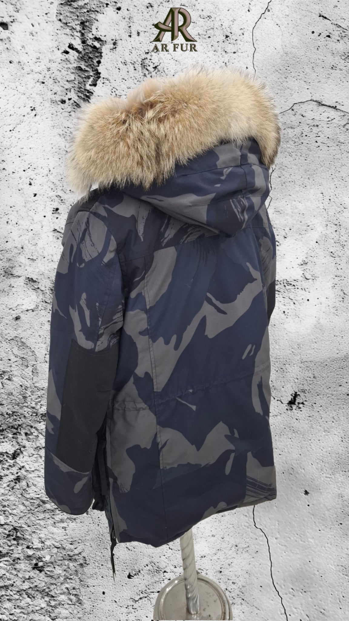 Fur trim replacement compatible with Canada Goose jacket 3
