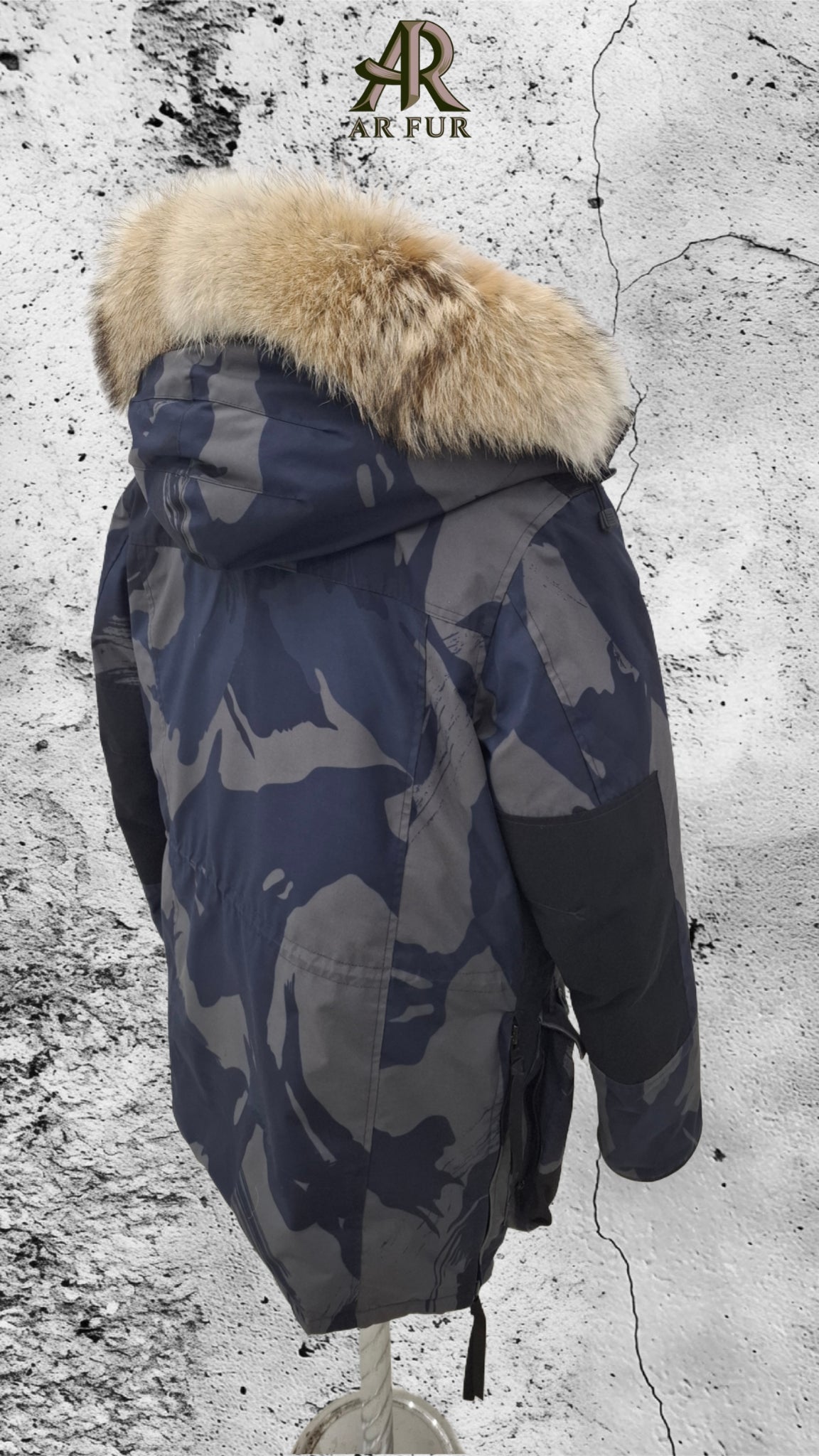 Fur trim replacement compatible with Canada Goose jacket 3