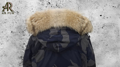 Fur trim replacement compatible with Canada Goose jacket 3