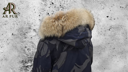 Fur trim replacement compatible with Canada Goose jacket 3