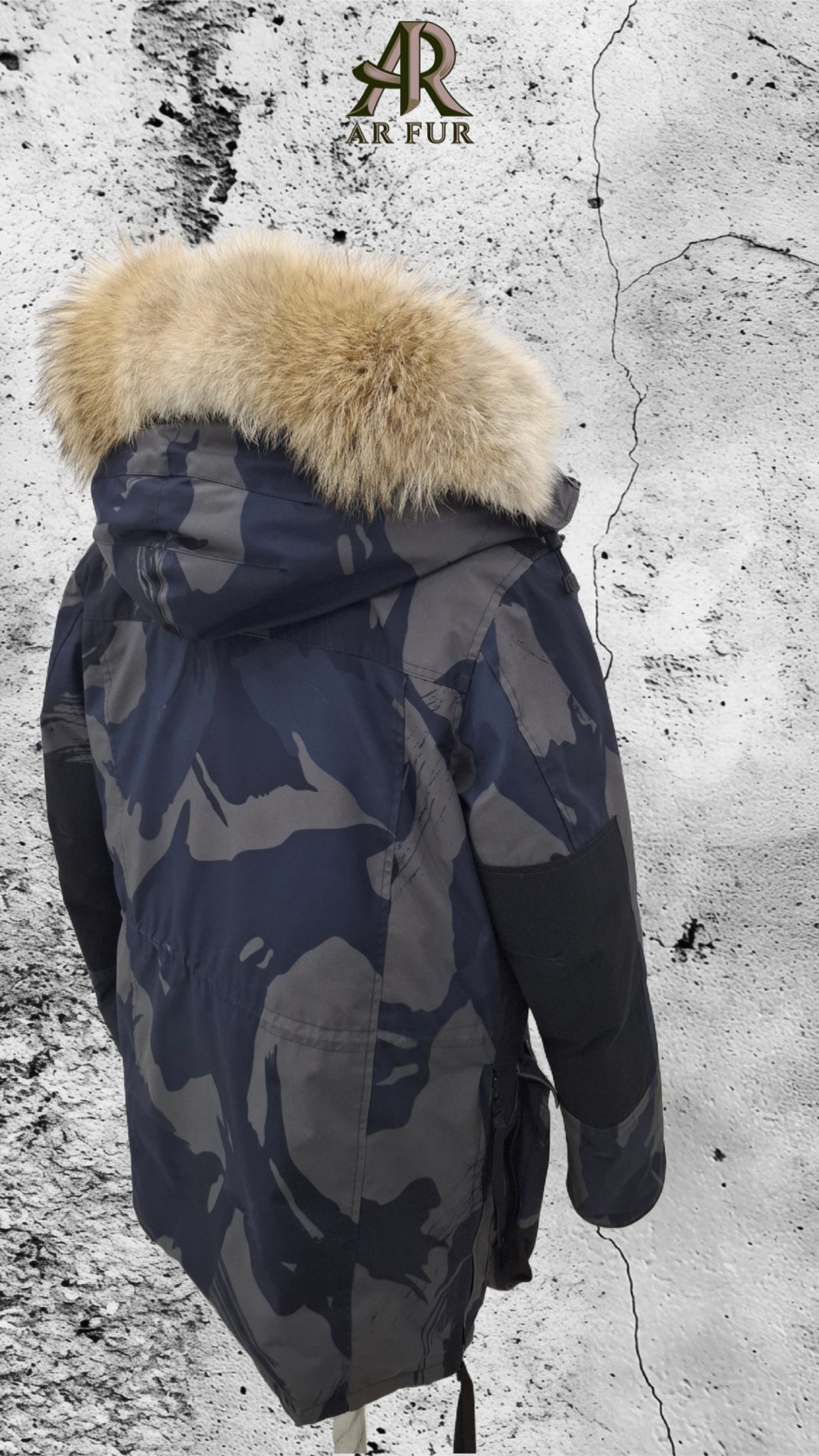 Fur trim replacement compatible with Canada Goose jacket 2
