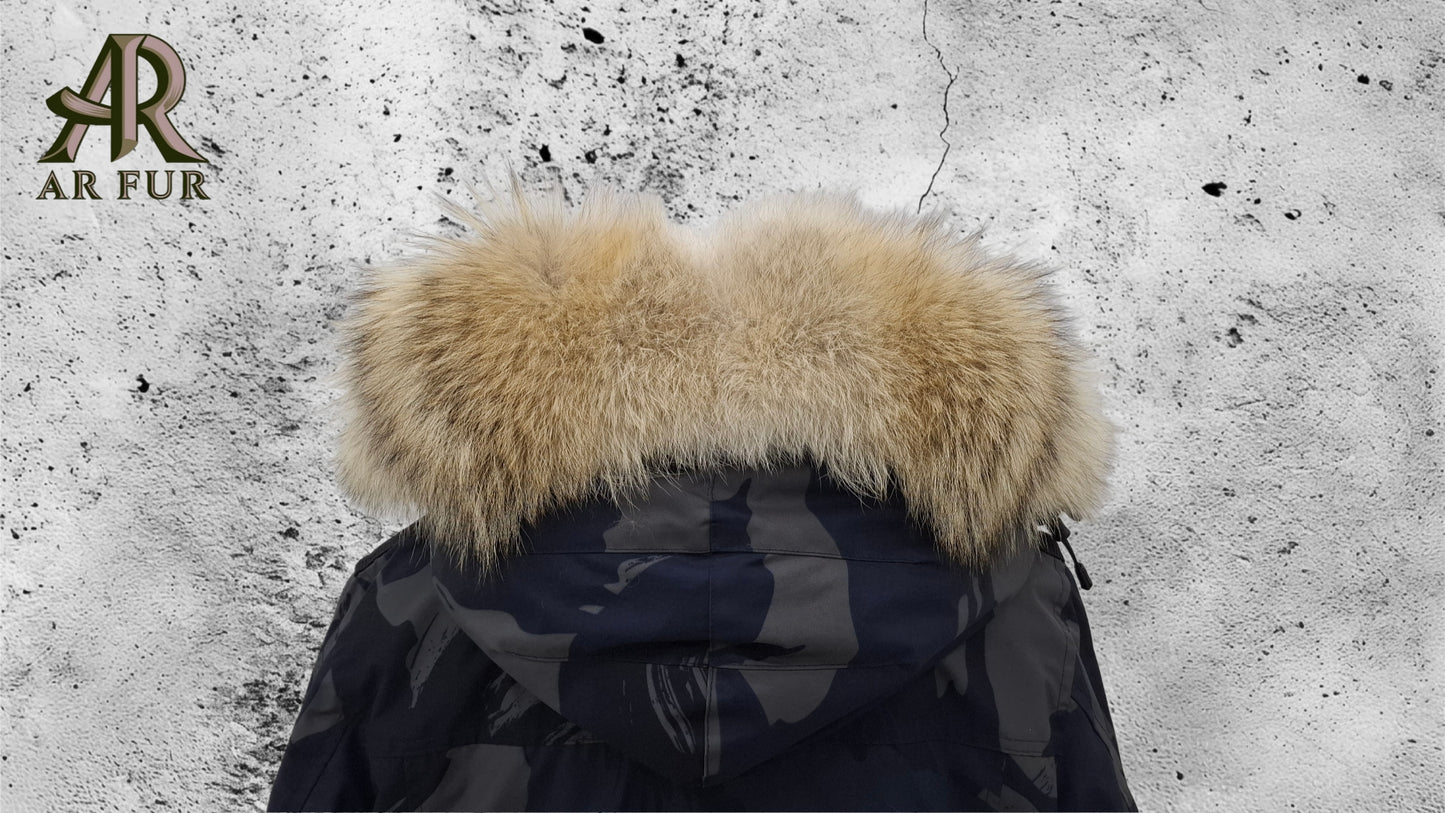Fur trim replacement compatible with Canada Goose jacket 2