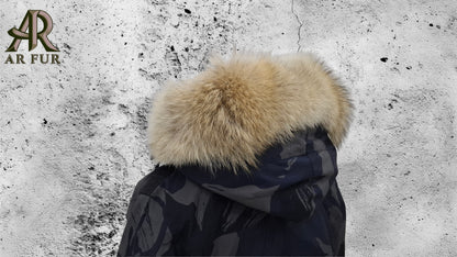 Fur trim replacement compatible with Canada Goose jacket 2