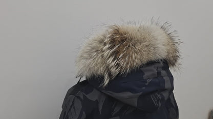 Fur trim replacement compatible with Canada Goose jacket 5