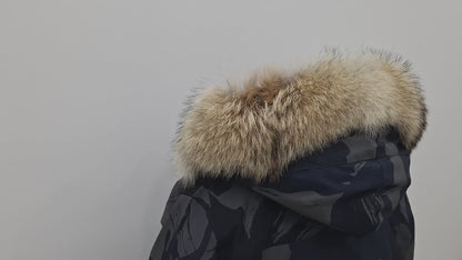 Fur trim replacement compatible with Canada Goose jacket 3