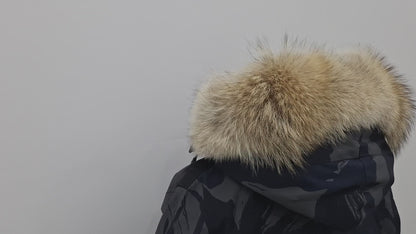 Fur trim replacement compatible with Canada Goose jacket 2