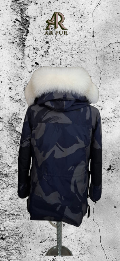Artic fox trim replacement compatible with Canada Goose jacket FL11