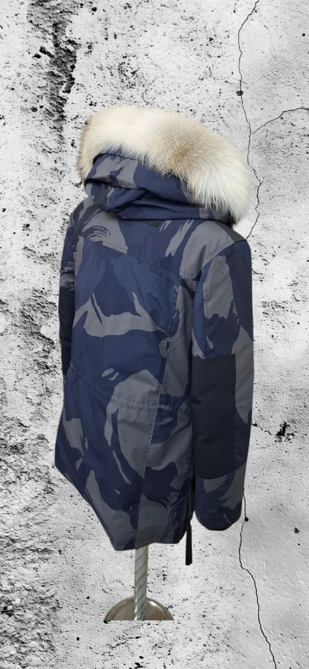 Genuine Artic Fox Fur trim replacement compatible with Canada Goose jacket FL 5