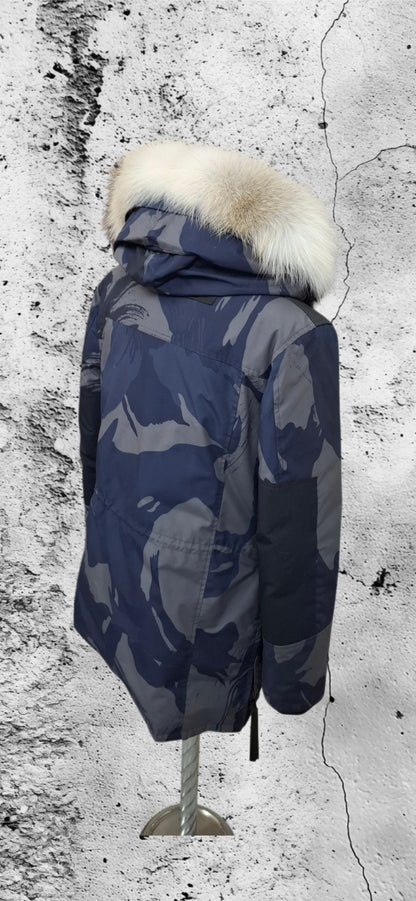 Genuine Artic Fox Fur trim replacement compatible with Canada Goose jacket FL 5