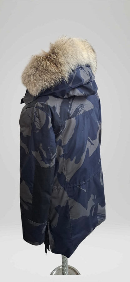 Genuine Coyote Fur trim replacement compatible with Canada Goose jacket 67