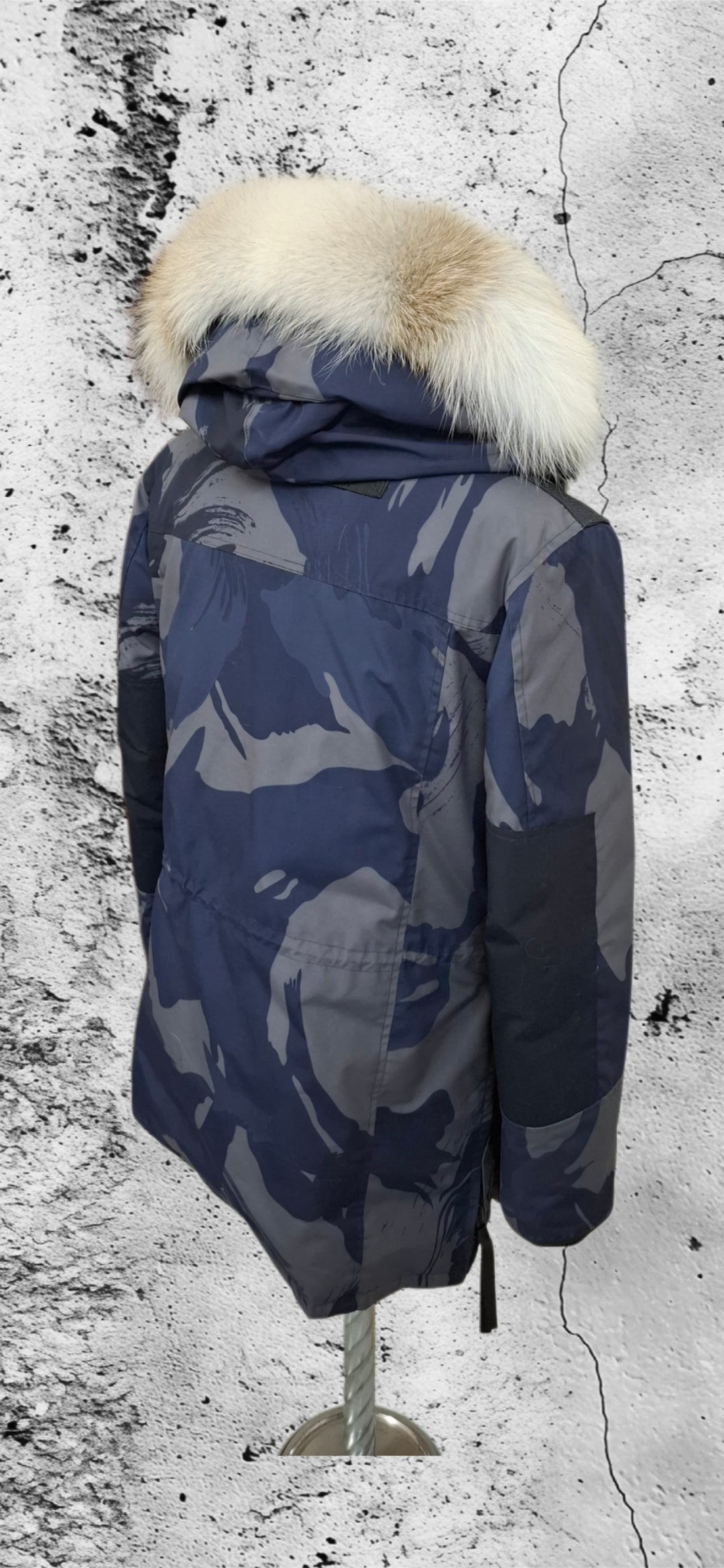 Genuine Artic Fox Fur trim replacement compatible with Canada Goose jacket FL 4