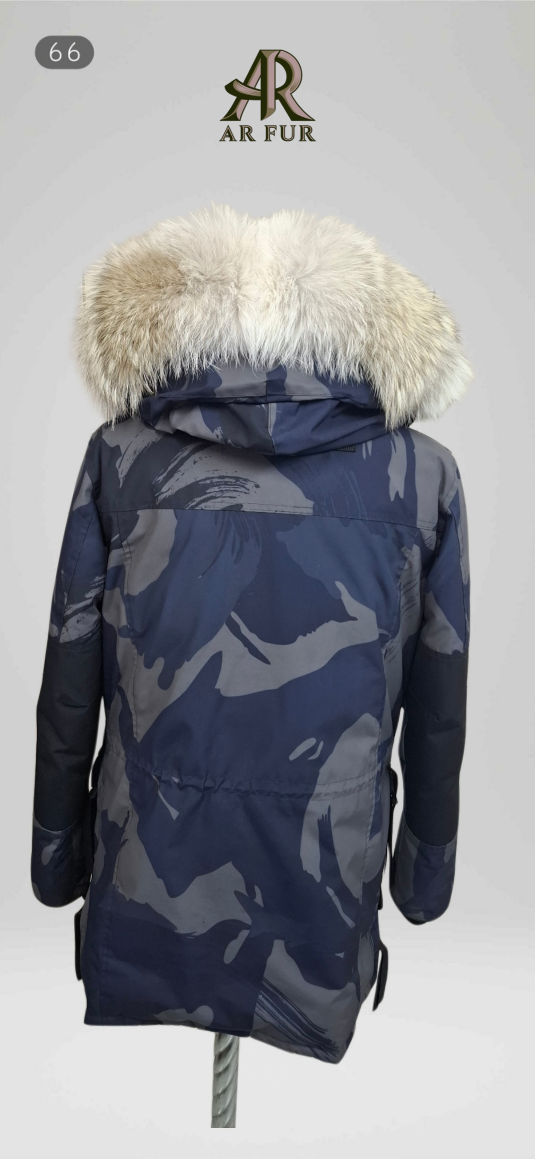 Genuine Coyote Fur trim replacement compatible with Canada Goose jacket 66