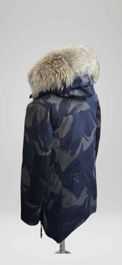 Genuine Coyote Fur trim replacement compatible with Canada Goose jacket 61