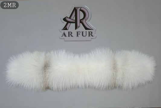 Artic fox trim replacement compatible with Canada Goose jacket 2MA