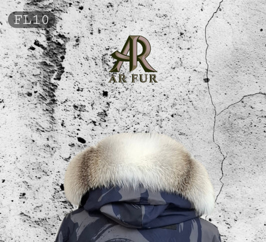 Artic fox trim replacement compatible with Canada Goose jacket FL10