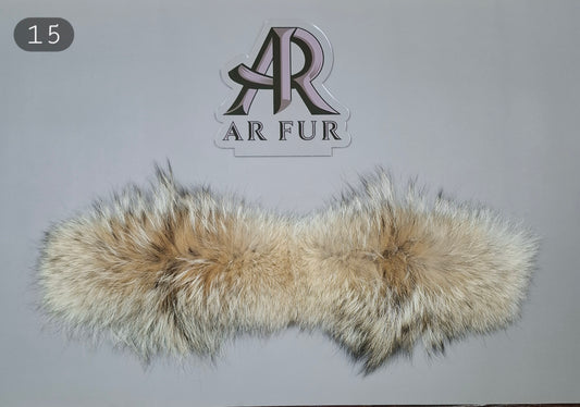 Genuine coyote fur trim replacement - compatible with Canada Goose jacket 15
