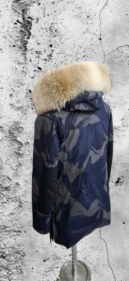 Genuine Coyote fur trim replacement compatible with Canada Goose jacket 51