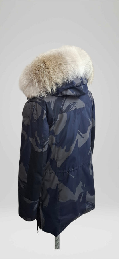 Genuine Coyote Fur trim replacement compatible with Canada Goose jacket 66