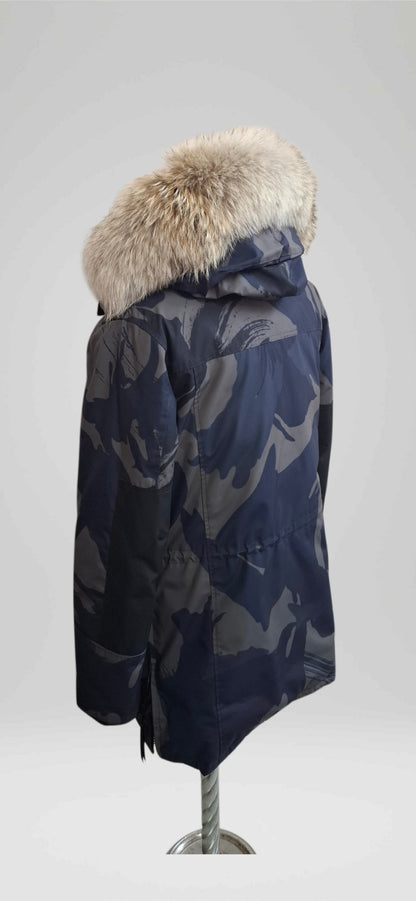 Genuine Coyote Fur trim replacement compatible with Canada Goose jacket 63