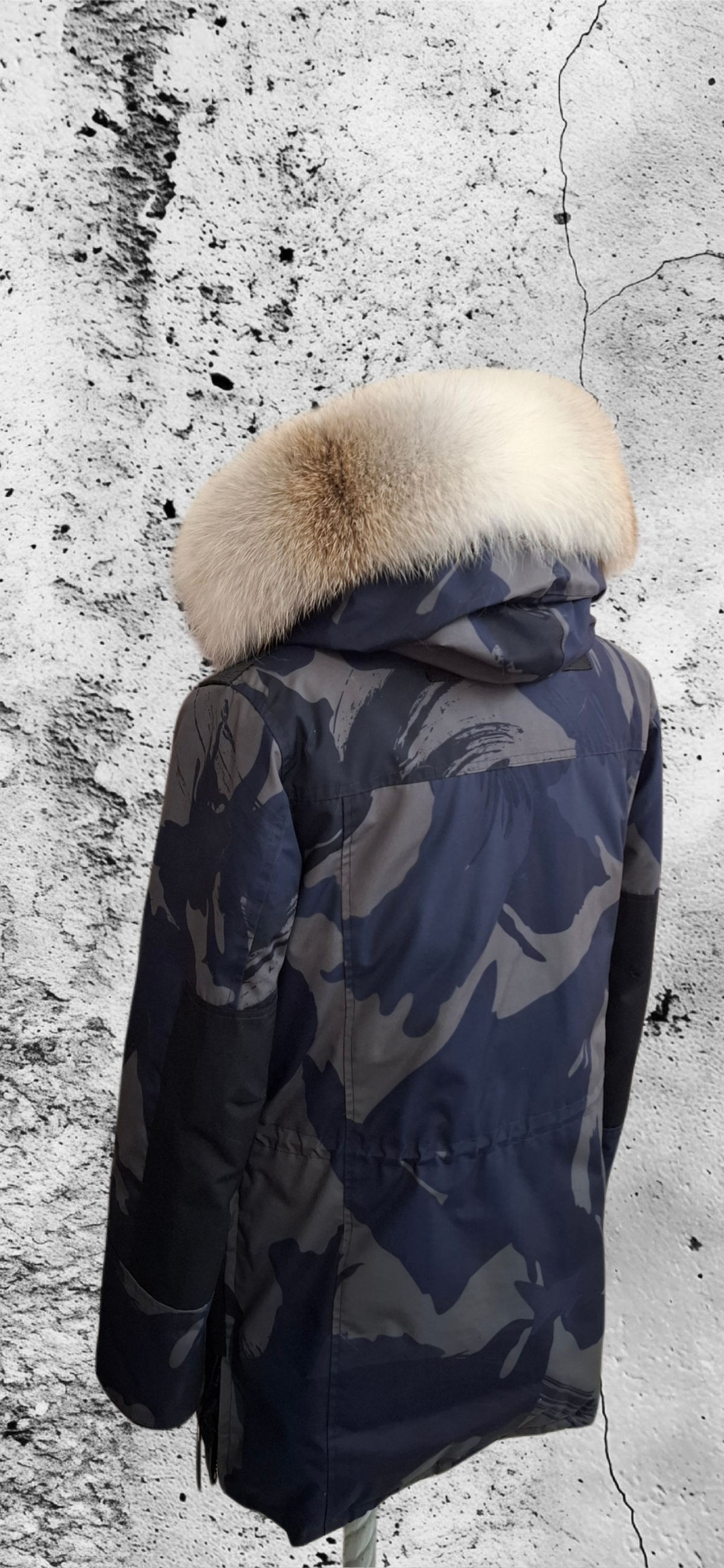 Artic fox trim replacement compatible with Canada Goose jacket FL20