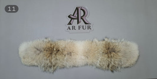 Genuine coyote fur trim replacement - compatible with Canada Goose jacket 11