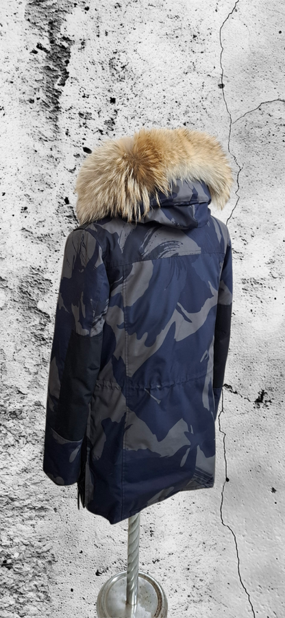 Genuine Coyote fur trim replacement compatible with Canada Goose jacket 57