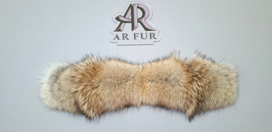 Genuine coyote fur trim replacement - compatible with Canada Goose jacket 34