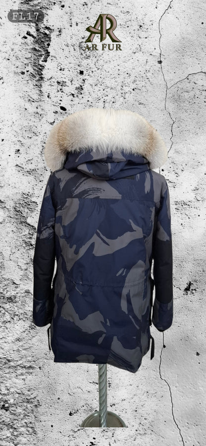 Artic fox trim replacement compatible with Canada Goose jacket FL17