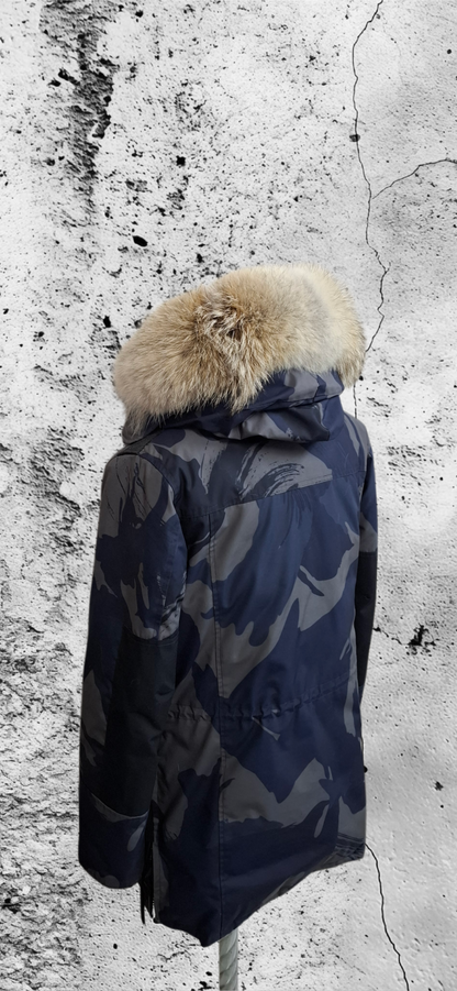 Genuine Coyote fur trim replacement compatible with Canada Goose jacket 52
